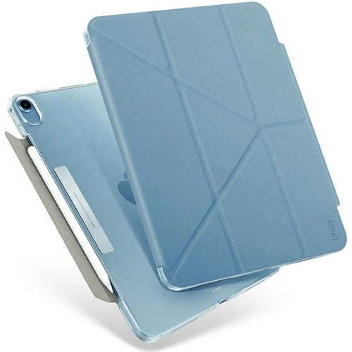 Kup Etui UNIQ Camden Apple iPad Air 10.9 2020/2022 (4. a 5. generace) / iPad Air 11 2024 (6. generace) modrý/blue Antimicrobial - UNIQ634BLU - {ean13} - Sklep Home Screen