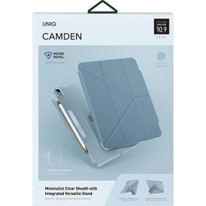 Kup Etui UNIQ Camden Apple iPad Air 10.9 2020/2022 (4. i 5. generacji) / iPad Air 11 2024 (6. generacji) niebieski/blue Antimicrobial - UNIQ634BLU - {ean13} - Sklep Home Screen