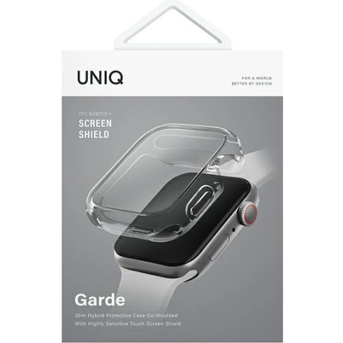 Kup Etui UNIQ Garde Apple Watch 4/5/6/7/SE/8/9 40/41mm przezroczysty/clear - UNIQ640CL - {ean13} - Sklep Home Screen