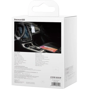 Buy Baseus Enjoyment Car Charger 2in1 30W black - BSU3437BLK - {ean13} - Home Screen Store Europe