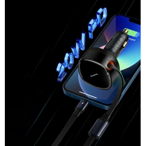 Kup Ładowarka samochodowa Baseus Enjoyment 2w1 30W czarny - BSU3437BLK - {ean13} - Sklep Home Screen