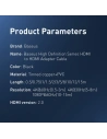 Kup Kábel Baseus HDMI 2.0 0.75m fekete - BSU3438BLK - {ean13} - Sklep Home Screen