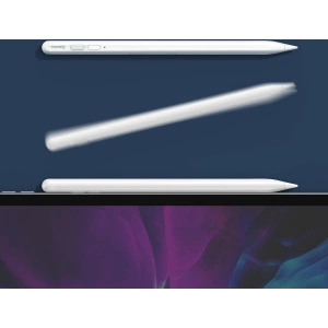 Kup Rysik pojemnościowy Baseus do iPad biały + kabel USB-C 3A 0.3m - BSU3440WHT - {ean13} - Sklep Home Screen