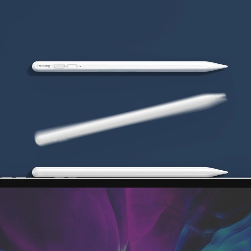 Kup Rysik pojemnościowy Baseus do iPad biały + kabel USB-C 3A 0.3m - BSU3440WHT - {ean13} - Sklep Home Screen