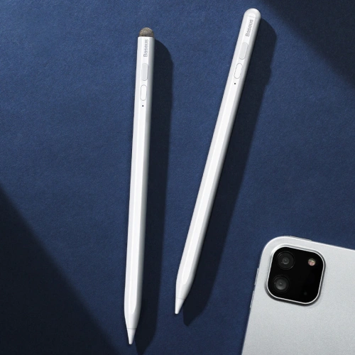 Kup Rysik pojemnościowy Baseus do iPad biały + kabel USB-C 3A 0.3m - BSU3440WHT - {ean13} - Sklep Home Screen