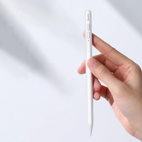 Kup Rysik pojemnosti Baseus pentru iPad alb + cablu USB-C 3A 0.3m - BSU3440WHT - {ean13} - Sklep Home Screen