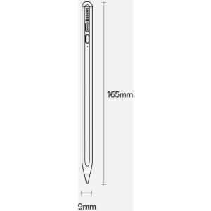 Kup Rysik pojemnościowy Baseus do iPad biały + kabel USB-C 3A 0.3m - BSU3440WHT - {ean13} - Sklep Home Screen