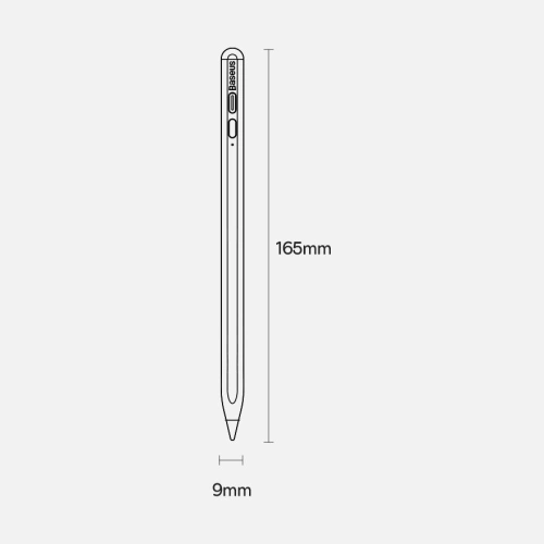 Kup Rysik pojemnościowy Baseus do iPad biały + kabel USB-C 3A 0.3m - BSU3440WHT - {ean13} - Sklep Home Screen
