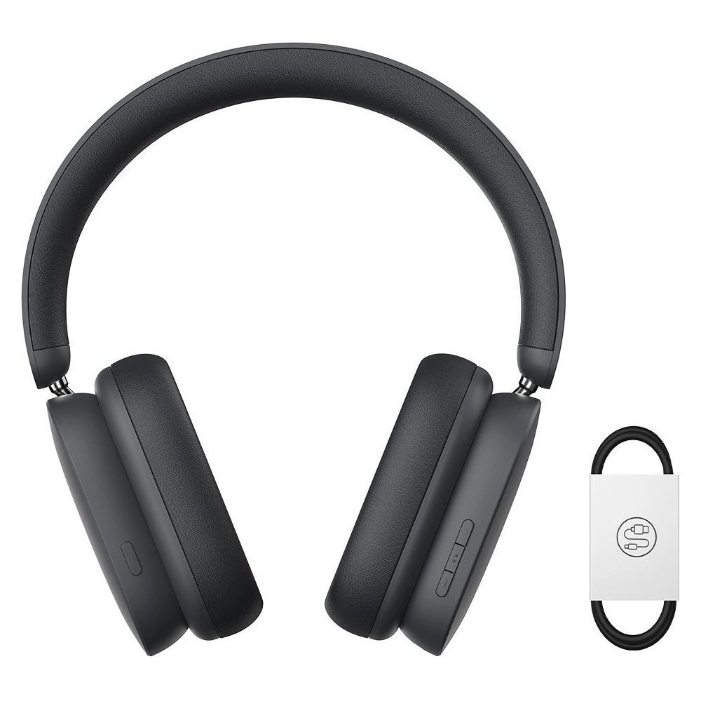 Słuchawki Baseus Bowie H1 Bluetooth 5.2 ANC szary