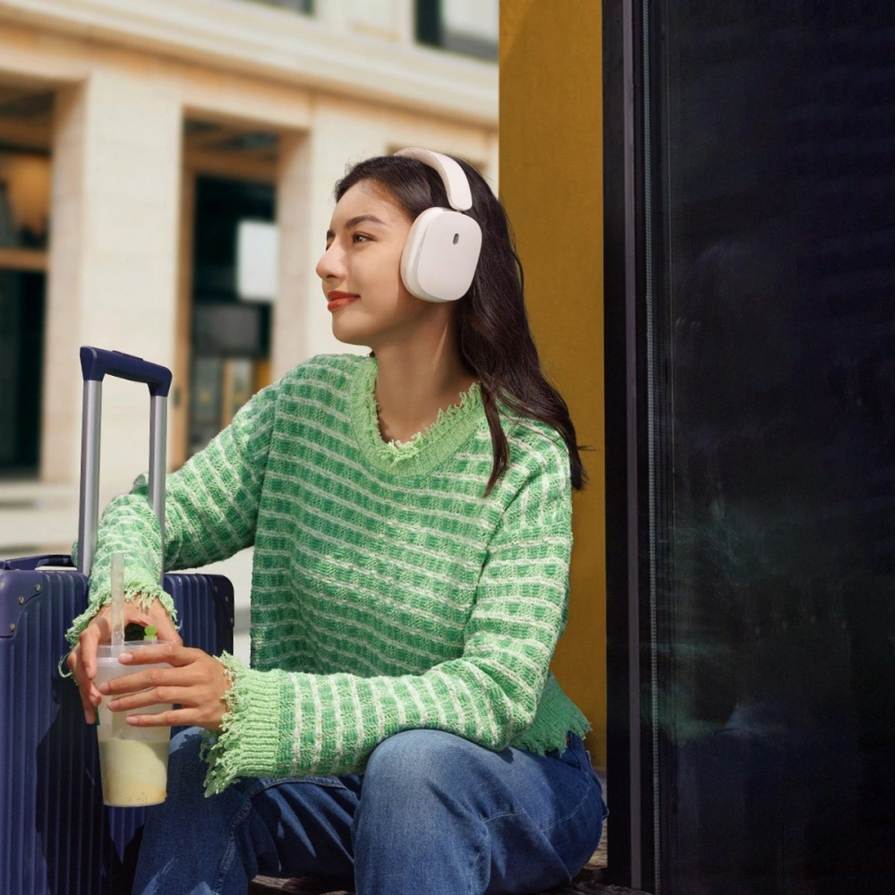 Słuchawki Baseus Bowie H1 Bluetooth 5.2 ANC szary