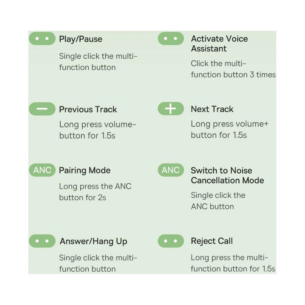 Słuchawki Baseus Bowie H1 Bluetooth 5.2 ANC szary