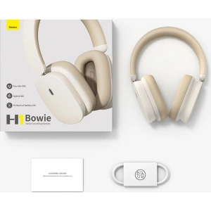 Kup Fejhallgató Baseus Bowie H1 Bluetooth 5.2 ANC szürke - BSU3441GRY - {ean13} - Sklep Home Screen
