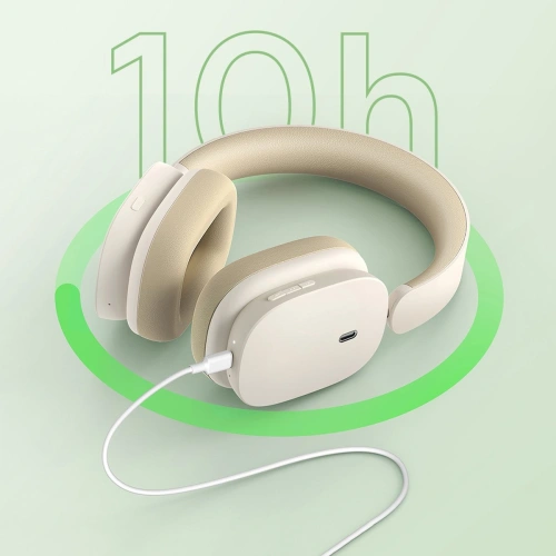 Kup Fülhallgató Baseus Bowie H1 Bluetooth 5.2 ANC fehér - BSU3442WHT - {ean13} - Sklep Home Screen