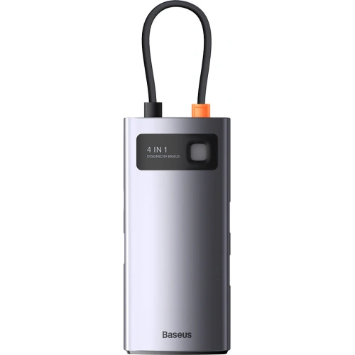 Kup Hub Baseus Metal Gleam Series 4-in-1 USB-C - 3 x USB 3.2 Gen.1 + RJ45 - BSU3443 - {ean13} - Sklep Home Screen