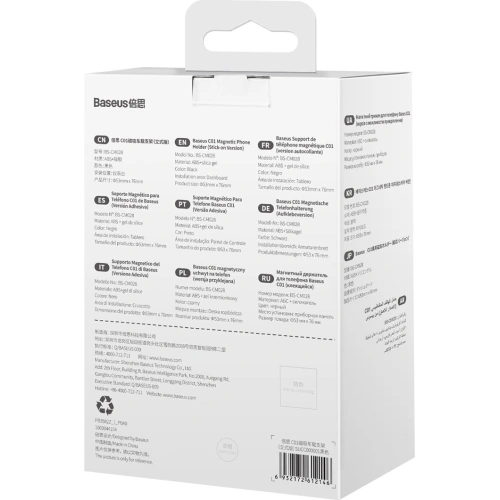 Kup Magneticul suport auto Baseus C01 pentru tabloul de bord negru - BSU3444BLK - {ean13} - Sklep Home Screen