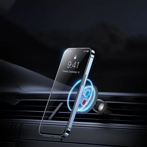 Kup Următorul text tradus în română este:Magnetul de suport auto Baseus C01 Air Vent negru - BSU3446BLK - {ean13} - Sklep Home Screen