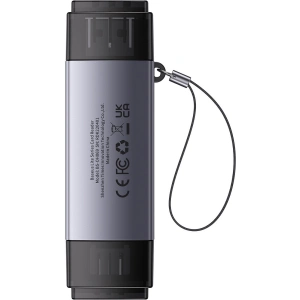Kup Čtečka karet SD/TF Baseus Lite Series USB-A/USB-C šedá - BSU3448GRY - {ean13} - Sklep Home Screen