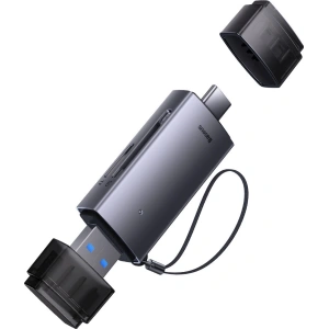 Kup SD/TF kártyaolvasó Baseus Lite Series USB-A/USB-C szürke - BSU3448GRY - {ean13} - Sklep Home Screen