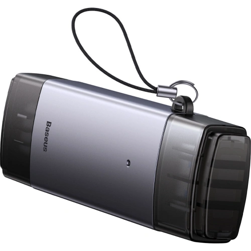 Kup Cititor de carduri SD/TF Baseus Lite Series USB-A/USB-C gri - BSU3448GRY - {ean13} - Sklep Home Screen