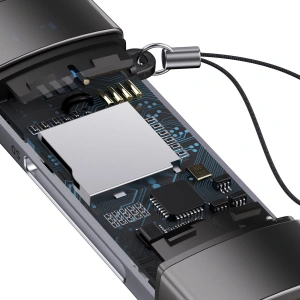 Kup SD/TF kártyaolvasó Baseus Lite Series USB-A/USB-C szürke - BSU3448GRY - {ean13} - Sklep Home Screen