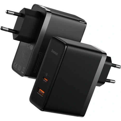 Kup Ładowarka sieciowa Baseus GaN5 Pro USB-C/USB 100W PD 3.0 QC4 .0+ AFC czarny - BSU3449BLK - {ean13} - Sklep Home Screen