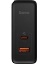 Kup Încărcător de rețea Baseus GaN5 Pro USB-C/USB 100W PD 3.0 QC4.0+ AFC negru - BSU3449BLK - {ean13} - Sklep Home Screen