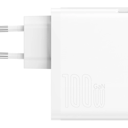 Kup Töltő Baseus GaN5 Pro USB-C/USB 100W PD 3.0 QC4 .0+ AFC fehér - BSU3450WHT - {ean13} - Sklep Home Screen