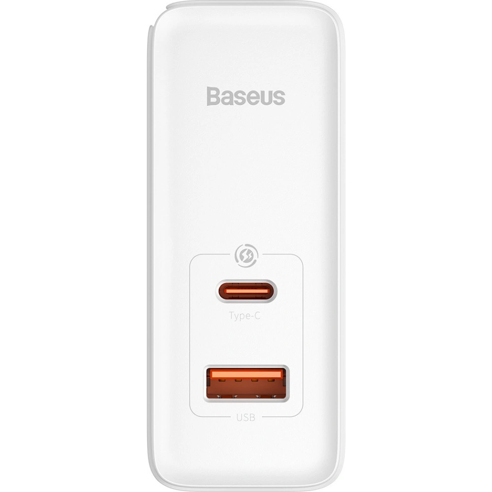 Ładowarka sieciowa Baseus GaN5 Pro USB-C/USB 100W PD 3.0 QC4 .0+ AFC biały