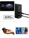 Kup Töltő Baseus GaN5 Pro USB-C/USB 100W PD 3.0 QC4 .0+ AFC fehér - BSU3450WHT - {ean13} - Sklep Home Screen