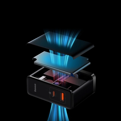 Kup Ładowarka sieciowa Baseus GaN5 Pro USB-C/USB 100W PD 3.0 QC4 .0+ AFC biały - BSU3450WHT - {ean13} - Sklep Home Screen
