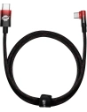 Buy Baseus MVP Elbow Angled Cable USB-C - USB-C PD 100W 1m 5A blue - BSU3453BLU - {ean13} - Home Screen Store Europe