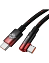 Buy Baseus MVP Elbow Angled Cable USB-C - USB-C PD 100W 1m 5A blue - BSU3453BLU - {ean13} - Home Screen Store Europe