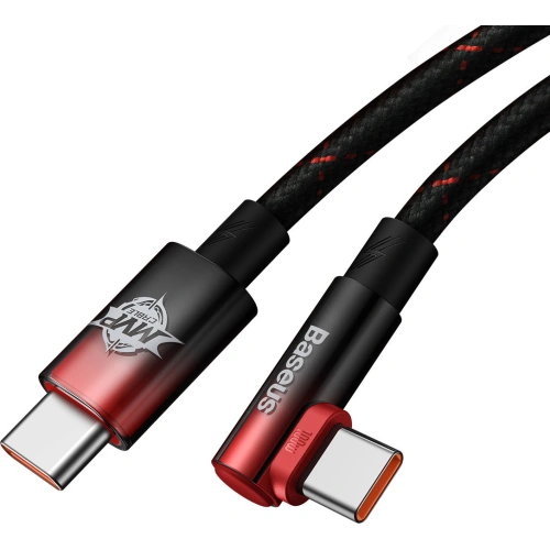 Kup Cablul unghiular Baseus MVP Elbow USB-C - USB-C PD 100W 2m 5A roșu - BSU3454RED - {ean13} - Sklep Home Screen