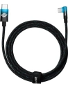 Kup Cablul unghiular Baseus MVP Elbow USB-C - USB-C PD 100W 2m 5A albastru - BSU3455BLU - {ean13} - Sklep Home Screen
