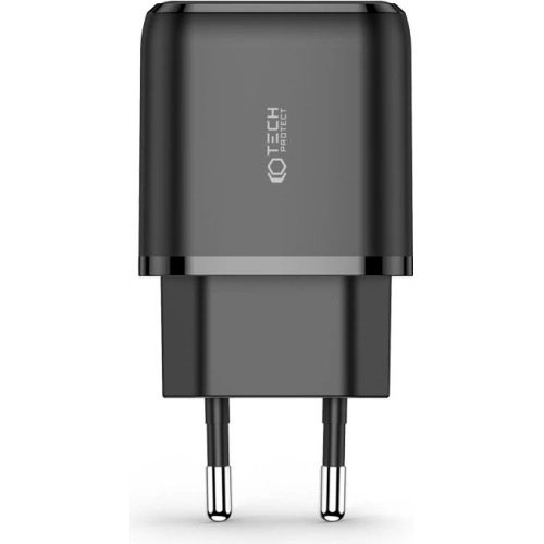 Kup Ładowarka sieciowa Tech-Protect C20W 2-port Network Charger PD 20W QC 3.0 Black - THP1170BLK - {ean13} - Sklep Home Screen