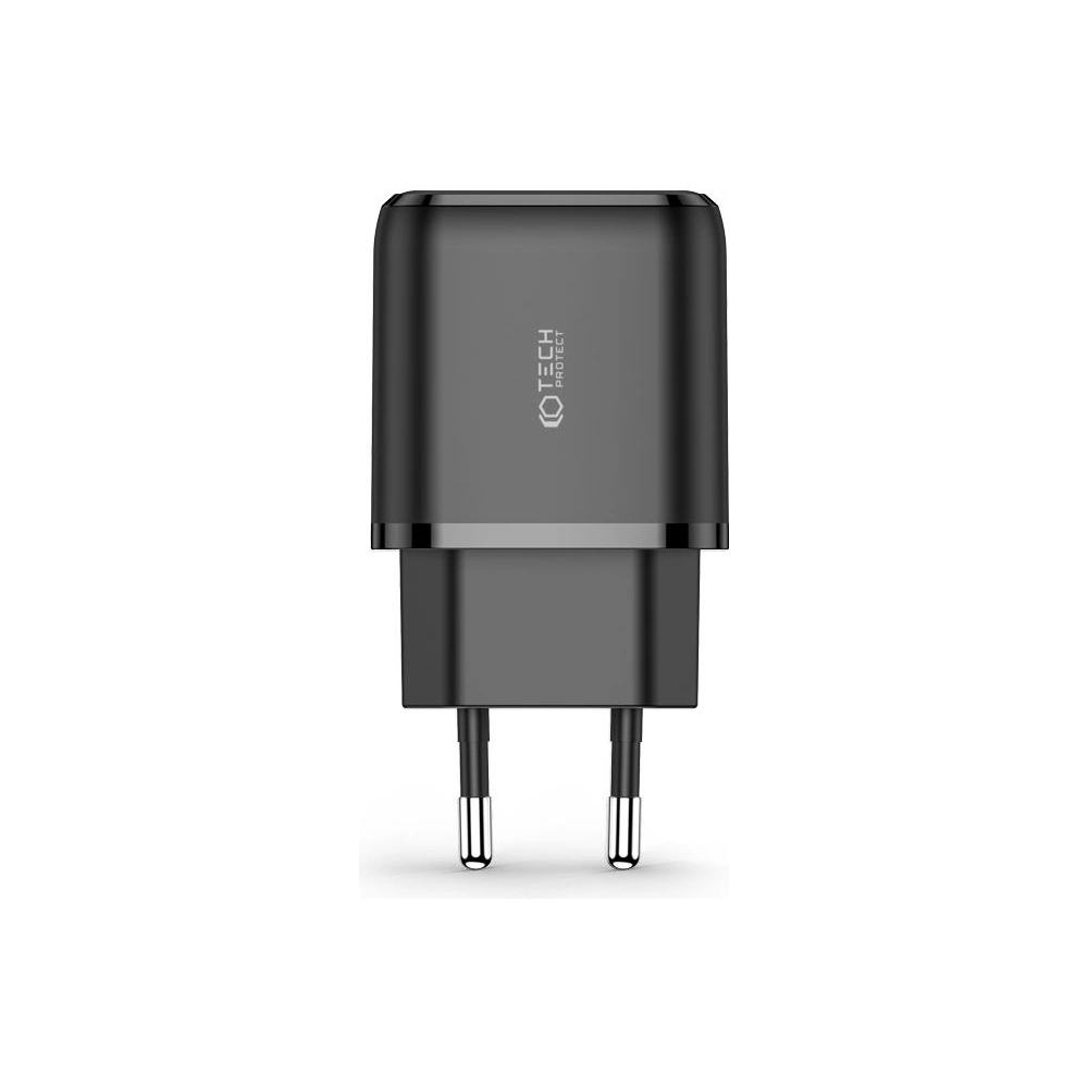 Ładowarka sieciowa Tech-Protect C20W 2-port Network Charger PD 20W QC 3.0 Black