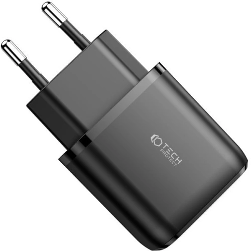 Kup Ładowarka sieciowa Tech-Protect C20W 2-port Network Charger PD 20W QC 3.0 Black - THP1170BLK - {ean13} - Sklep Home Screen