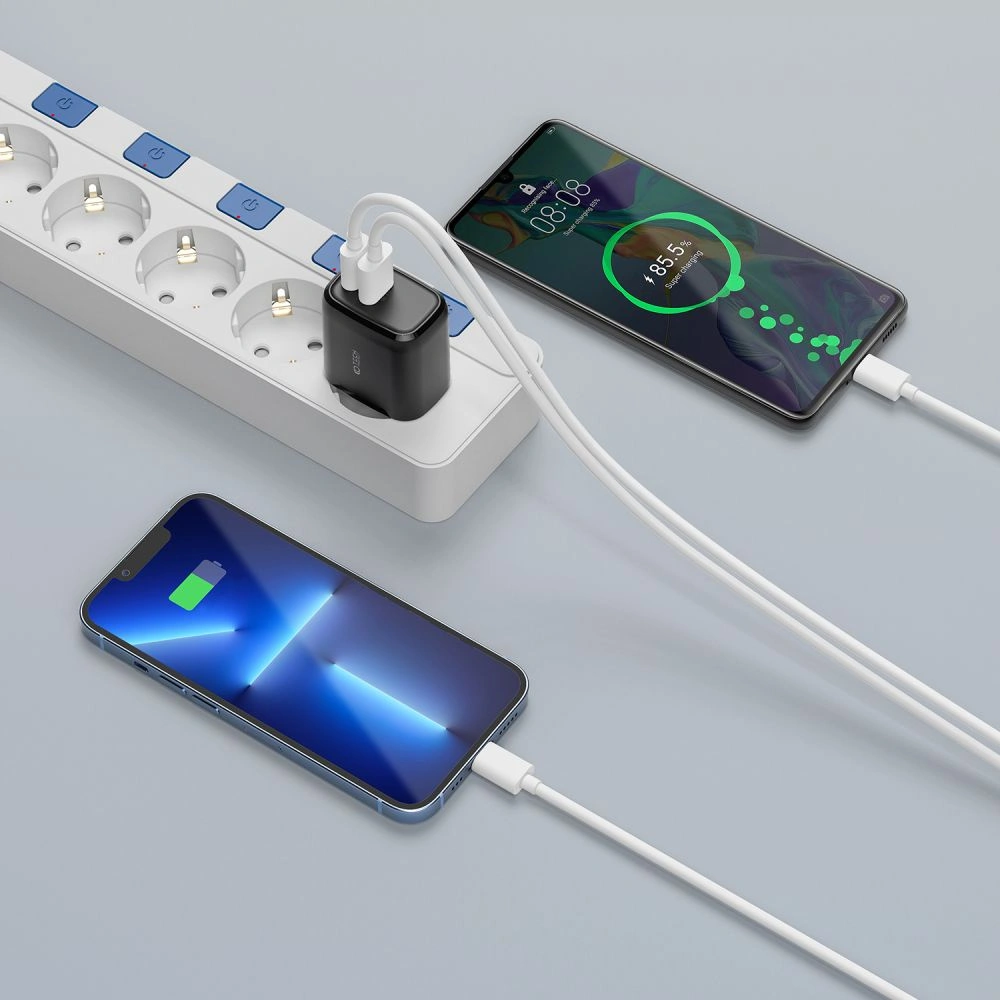 Ładowarka sieciowa Tech-Protect C20W 2-port Network Charger PD 20W QC 3.0 Black