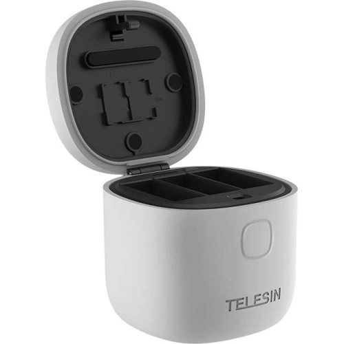 Buy Telesin 3-slot waterproof charger Allin box for GoPro Hero 9 / Hero 10 + 2 batteries (GP-BTR-905-GY-B) - TLS091 - {ean13} - Home Screen Store Europe