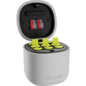 Buy Telesin 3-slot waterproof charger Allin box for GoPro Hero 9 / Hero 10 + 3 batteries (GP-BTR-906-GY-B) - TLS092 - {ean13} - Home Screen Store Europe