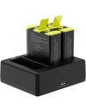 Buy Telesin 3-slot charger Box for GoPro Hero 9 / Hero 10 + 2 batteries (GP-BTR-903-B) - TLS094 - {ean13} - Home Screen Store Europe