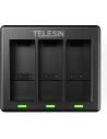 Buy Telesin 3-slot charger Box for GoPro Hero 9 / Hero 10 + 2 batteries (GP-BTR-903-B) - TLS094 - {ean13} - Home Screen Store Europe