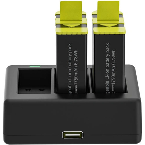 Buy Telesin 3-slot charger Box for GoPro Hero 9 / Hero 10 + 2 batteries (GP-BTR-903-B) - TLS094 - {ean13} - Home Screen Store Europe