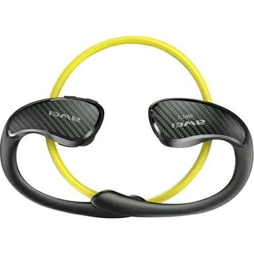 Buy AWEI sport earphones Bluetooth A881BL NFC black yellow - AWEI103BLKYEL - {ean13} - Home Screen Store Europe
