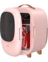 Baseus mini portable travel fridge refrigerator pink