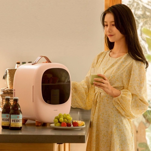 Buy Baseus mini portable travel fridge refrigerator pink - BSU3457PNK - {ean13} - Home Screen Store Europe