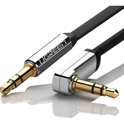 Kup Cablul plat UGREEN audio AUX 3,5mm mini jack 5m argintiu - UGR1330SLV - {ean13} - Sklep Home Screen