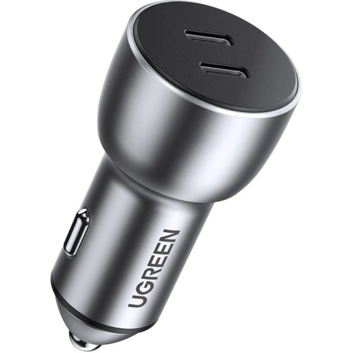 Buy UGREEN CD213 car charger 2x USB Type C Quick Charge 3.0 PD 3.0 36 W FCP AFC 3 A gray - UGR1331GRY - {ean13} - Home Screen Store Europe