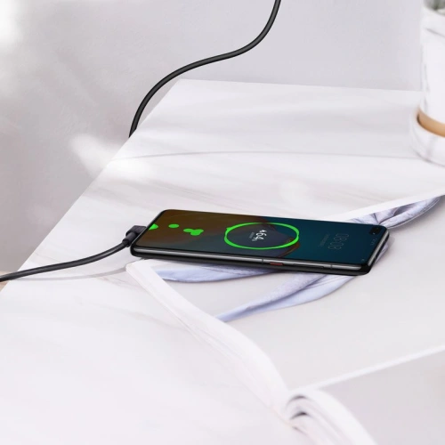 Kup Úhlový kabel UGREEN US307 USB-A - USB-C QC 3.0 SCP FCP 5A 2m černý - UGR1332BLK - {ean13} - Sklep Home Screen