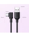 Kup Úhlový kabel UGREEN US307 USB-A - USB-C QC 3.0 SCP FCP 5A 2m černý - UGR1332BLK - {ean13} - Sklep Home Screen